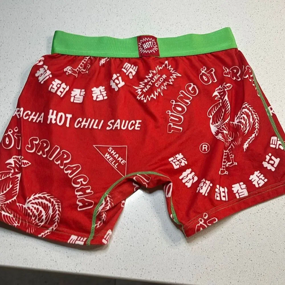 Swag Sriracha Novelty Boxer Briefs Size Small